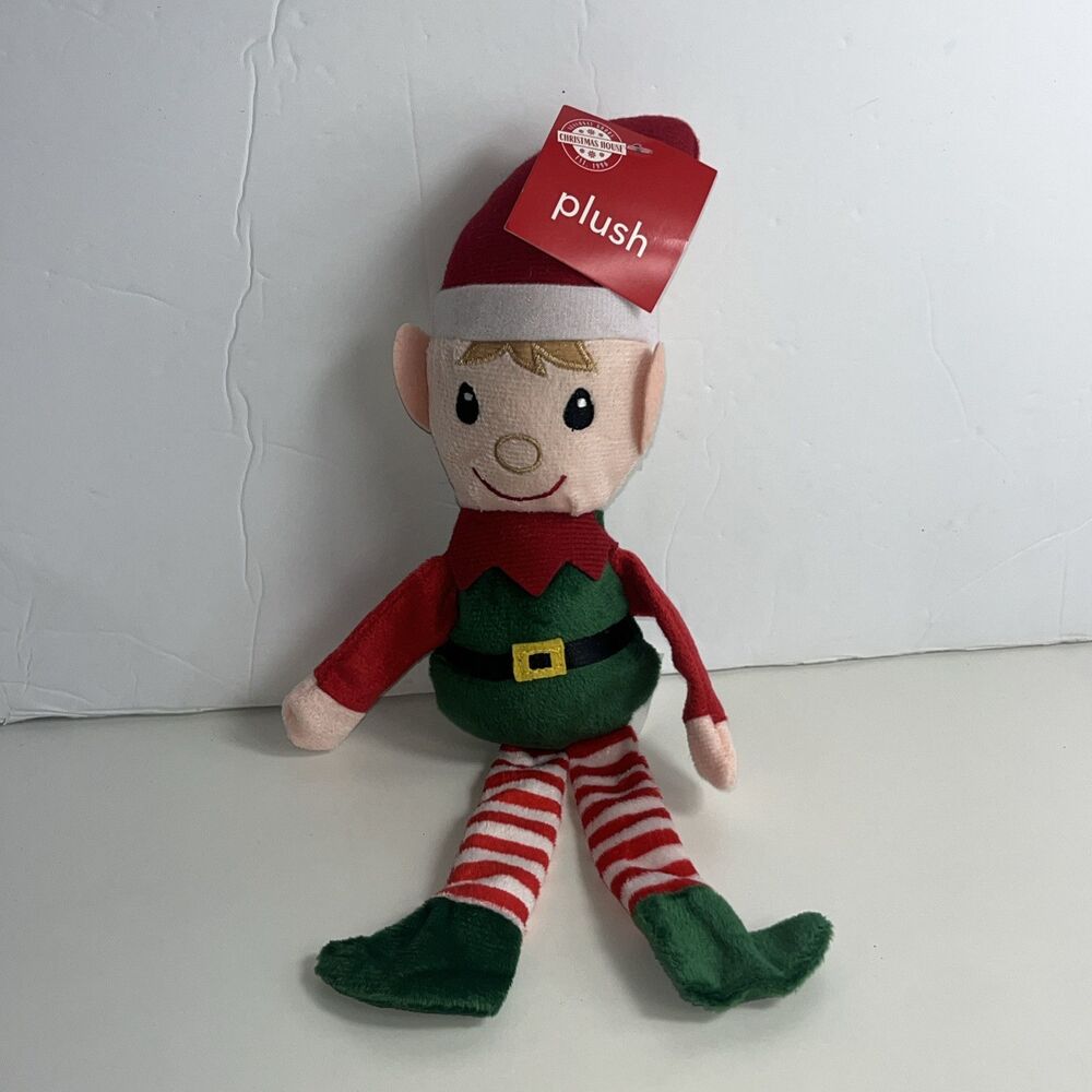 Christmas Elves 12” Shelf-Sitting Plush  Doll